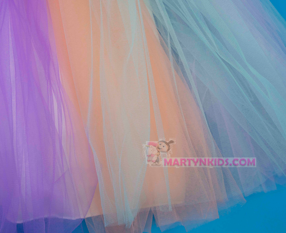 платье Единорог реснички 3907