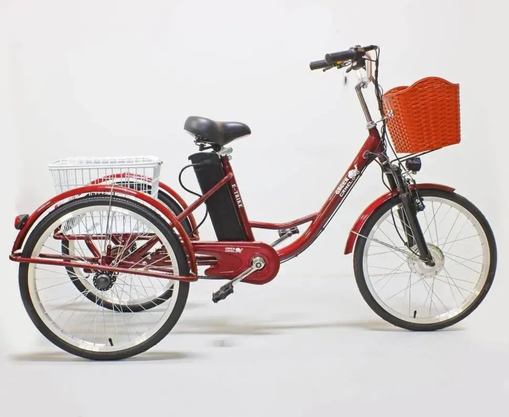 Электровелосипед Green Camel Трайк-24