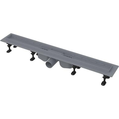 Водоотводящий желоб с порогами для решетки или решетки под кладку плитки, арт.APZ12-850