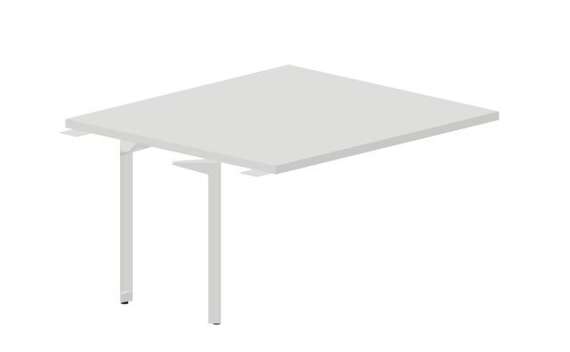 Стол для совещаний 140х126х76см (толщина столешницы 3,6см) - приставной элемент