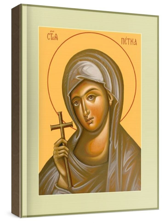 Параскева Петка Сербская (рукописная икона)