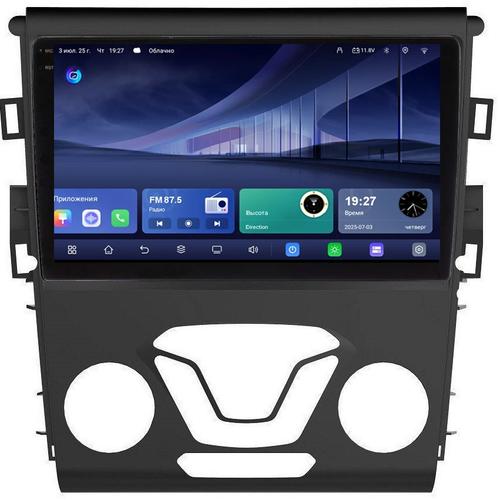 Магнитола для Ford Mondeo 5 2015-2019 (взамен 5" экрана) - Kuberg QLed+2K, Android 14, TS105, Быстрейшая, CarPlay, SIM-слот