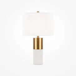 Настольный светильник Бьянко / Bianco E27х1 Maytoni z030tl-01bs