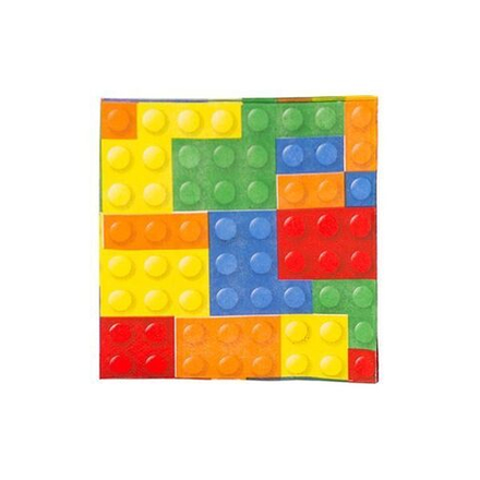 Салфетки большие Конструктор, 12 шт