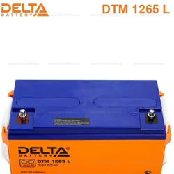 Аккумуляторная батарея Delta DTM 1265 L (12V / 65Ah)