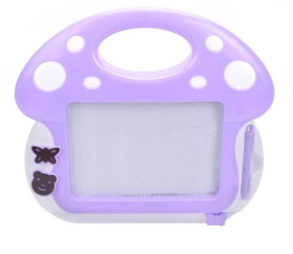 Доска для рисования магн. ч/б, 2 штампика, в ассортименте, пакет