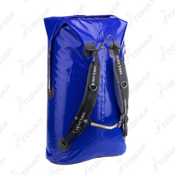 Герморюкзак 100 л (ПВХ, синий/черный) (HS-GR-100-BB) Helios