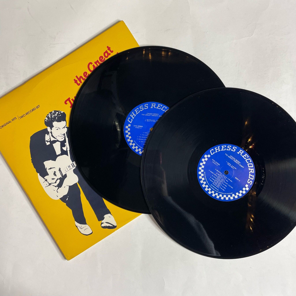 Винтажная виниловая пластинка LP Chuck Berry The Great Twenty Eight (USA 1984)