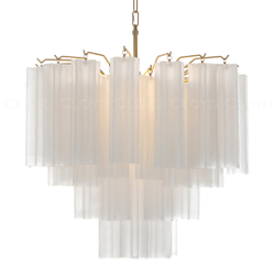 Люстра Cloyd ANNO-C C7 / Ø58 см - латунь светл. - белое матовое стекло (арт.11649)