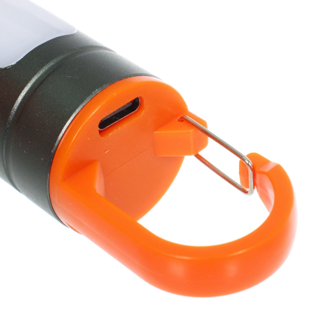 Фонарь ручной 7 режимов 3LED+COB, аккумуляторная батарея 1200mAh USB 636-3