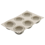 Форма силиконовая для приготовления пирожных mini gemma, 18х34 см