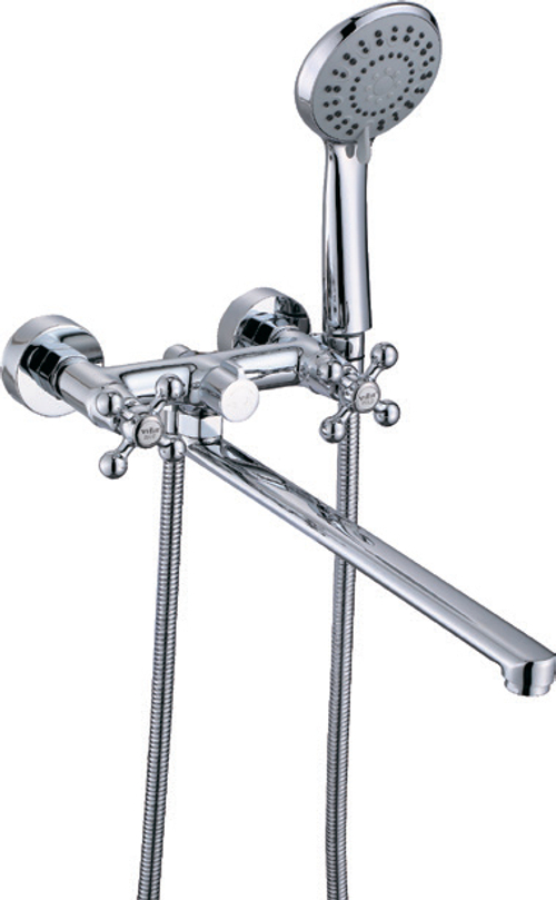 140142 Смеситель 2-руч. для ванны дл. плос. ViEiR (10/1шт)