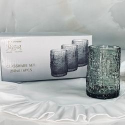 Lenardi 200-004 Набор из 6 стаканов 250мл. в под.уп.(х8)Стекло