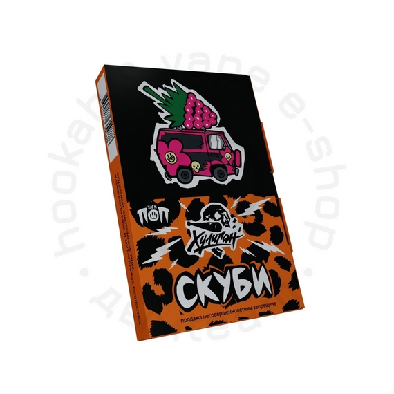 Табак для кальяна Хулиган Поп с ароматом Цветочная малина (Скуби), 25 гр.