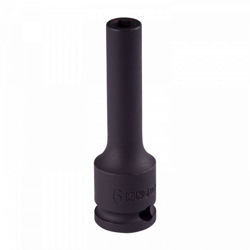 KING TONY (343506M) Головка торцевая ударная глубокая шестигранная 3/8", 6 мм