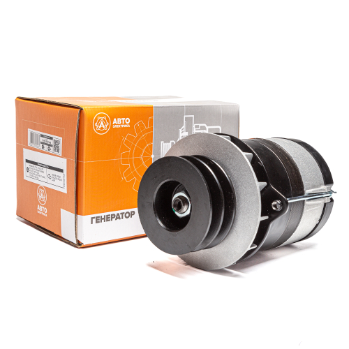 Генератор, МТЗ, ХТЗ, АМКОДОР, ТВЭКС, ДОРМАШ, дв. ММЗ, 14 В, 80 А, 2-ручьевой (ан. 9635.3701)