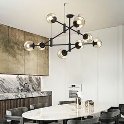 Люстра на штанге GAP черный