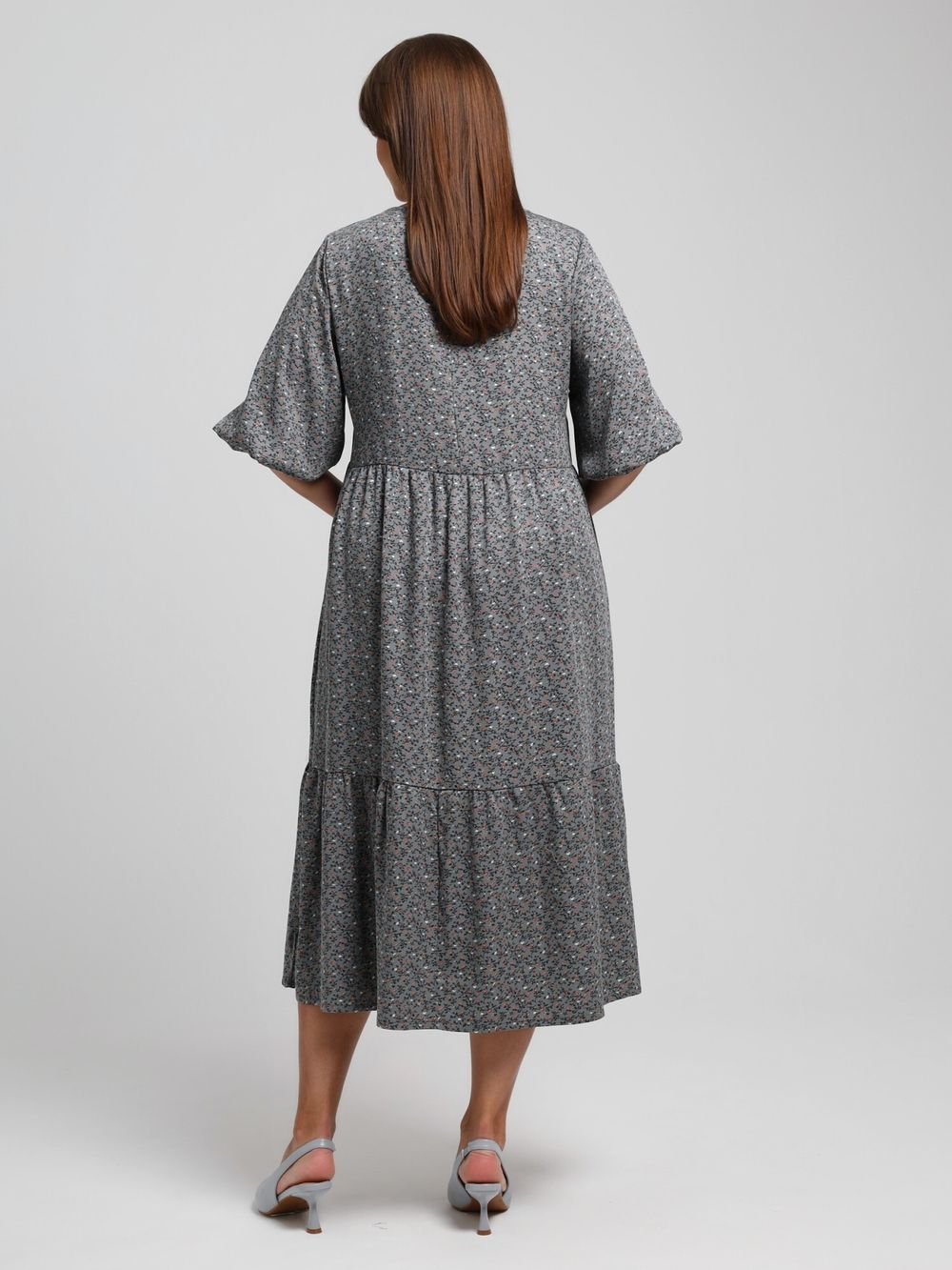 Платье Авантаж Виотекс СЕРЫЙ