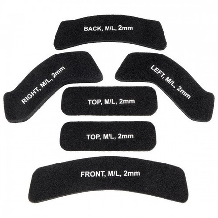 HEAD набор накладок для подгонки шлема 378930 DOWNFORCE FITTING KIT