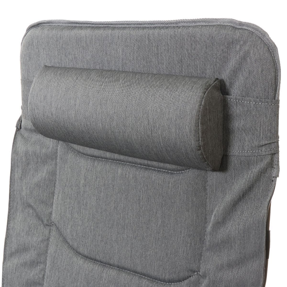 Шезлонг пляжный складной, металл, 121х54х56 см, 120 кг, 2 положения спинки, полиэстер, Green Days, RS-8013