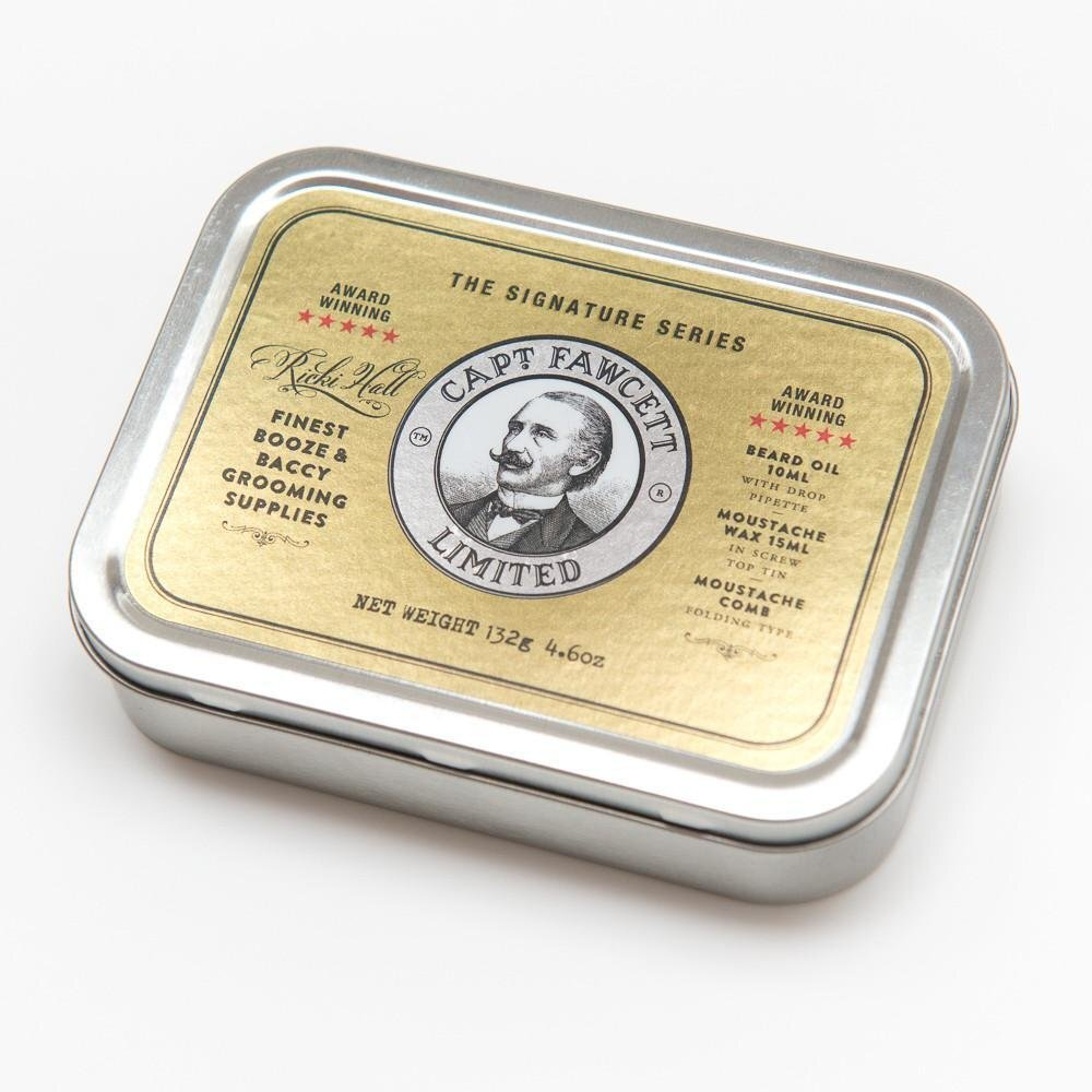 Подарочные набор Captain Fawcett Ricki Hall Booze & Baccy Grooming Survival Kit
