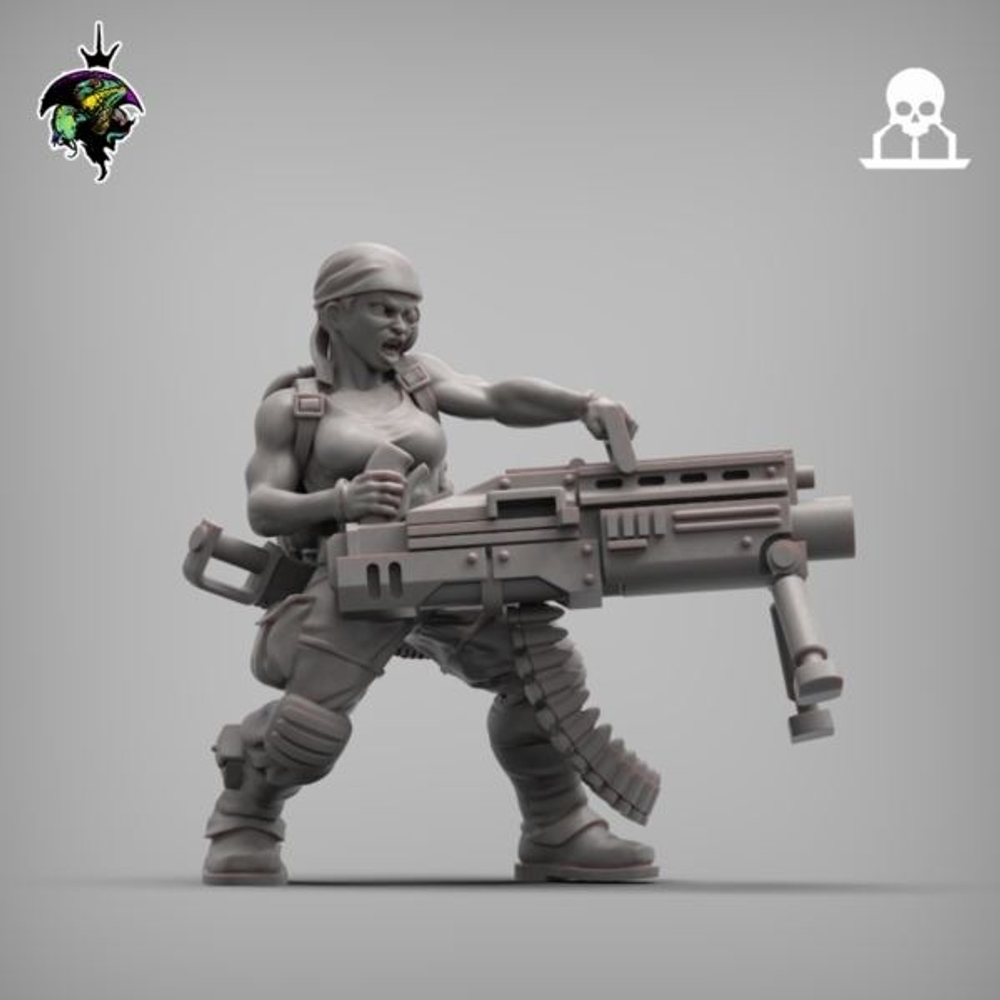 Catachan Machinegunner