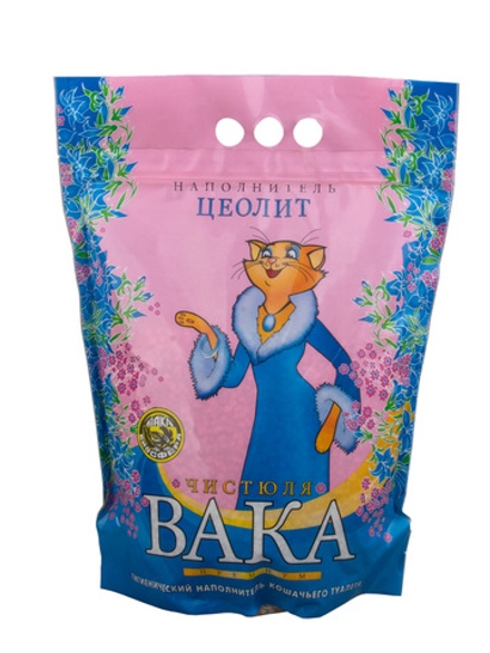 Наполнитель "Чистюля ВАКА" ПРЕМИУМ Цеолит 4л
