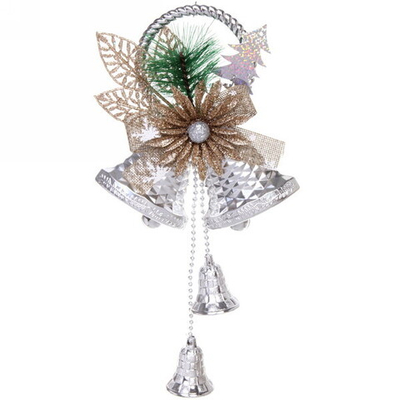 Украшение новогоднее «Зиминий звон» 30*15 см, Серебро