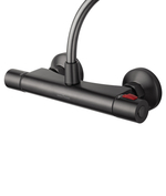 Смеситель для душа с термостатом WONZON & WOGHAND INN 5, Темный графит (WW-B1005-A-BGG)