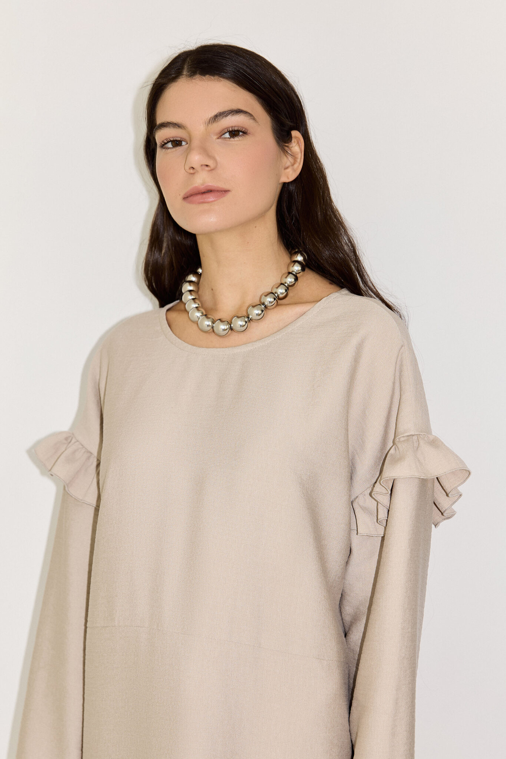 Платье свободного кроя