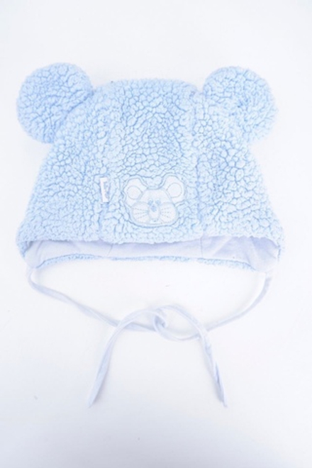 Шапка с ушками на 6 месяцев