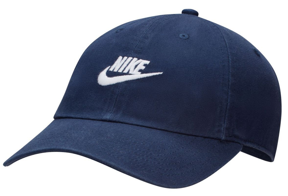 Теннисная кепка Nike Club Unstructured Futura Wash Cap - небесный