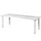 Раздвижной пластиковый стол Levante 160-220х100 белый | Nardi | Италия
