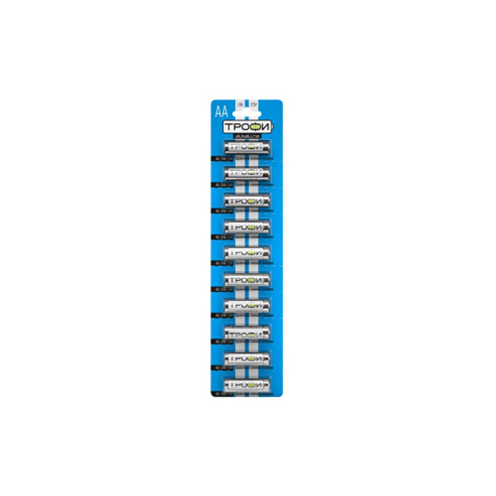 Батарейки Трофи LR6-10BL strip ENERGY POWER Alkaline