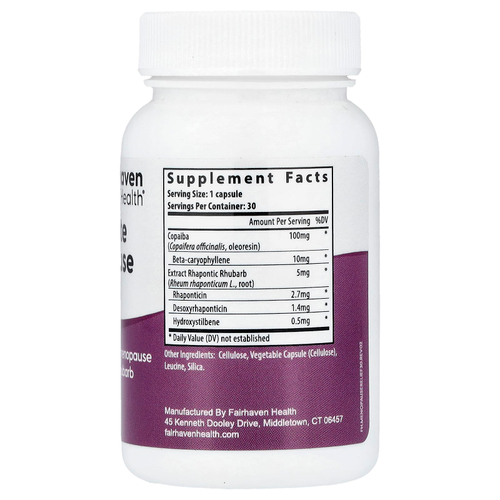 Fairhaven Health, комплексное средство для облегчения симптомов менопаузы, 30 капсул