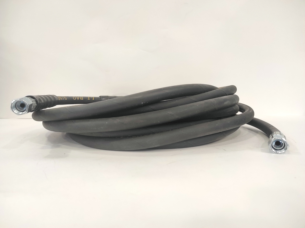 M14 - 14 / Шланг (18.0 MPa, 8 метров, M14x1.5 - M14x1.5) высокого давления для Karcher, Tademitsu 280, 380, Тао. вес. 2.3