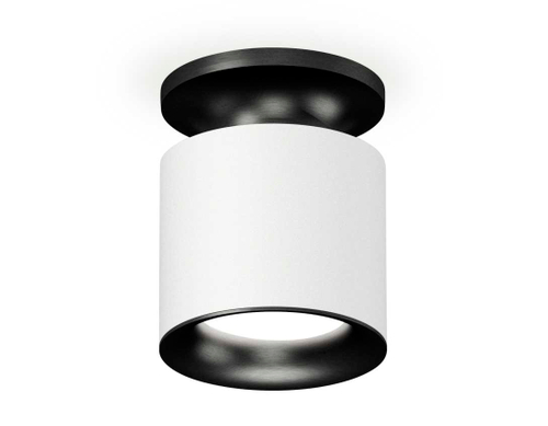 Комплект накладного светильника Ambrella light Techno Spot XS7401082 SWH/PBK белый песок/черный полированный (N7926, C7401, N7011)