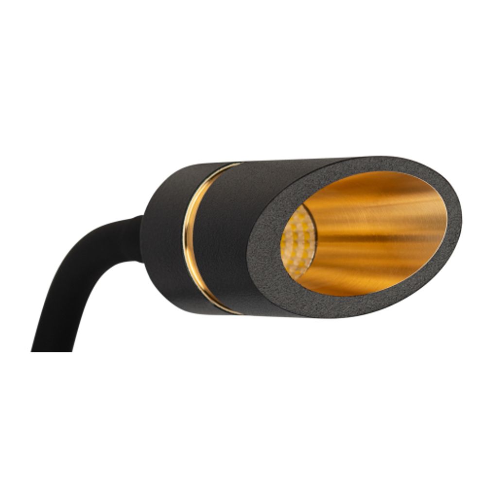 Светильник настенный ЭРА WL47 BK 3000K 3Вт IP20 черный