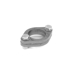 Фланец соединение с прокладкой и метизами (ромб) без выходов труб