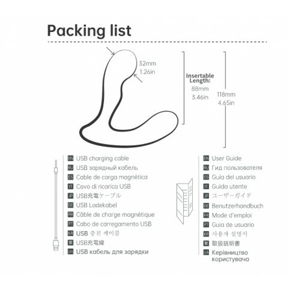 Массажёр простаты Magic Motion Solstice X, управление через приложение