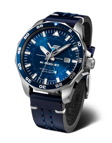 Часы наручные Восток Европа Ракета Н1 GMT | NH34-225A712