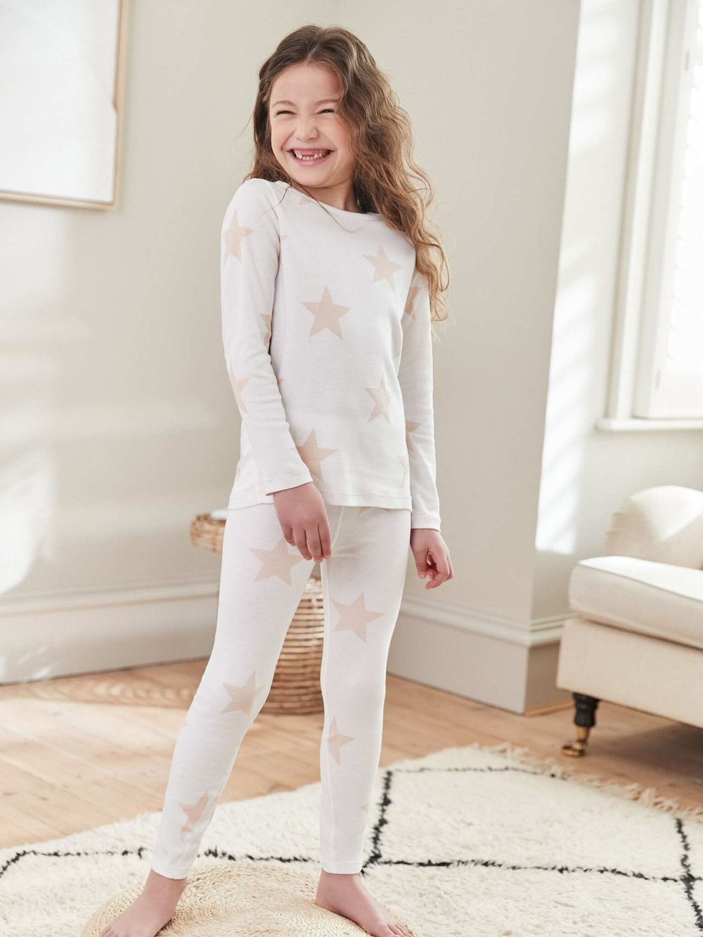 Пижама для девочки Next T36-617, Белый