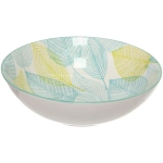 Салатник керамический «Эдельвейс» 22,5*6,5см, желто-голубой