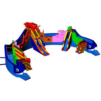 Надувной аквапарк «Аквасфера», без бассейна, 25*22*7,3 м