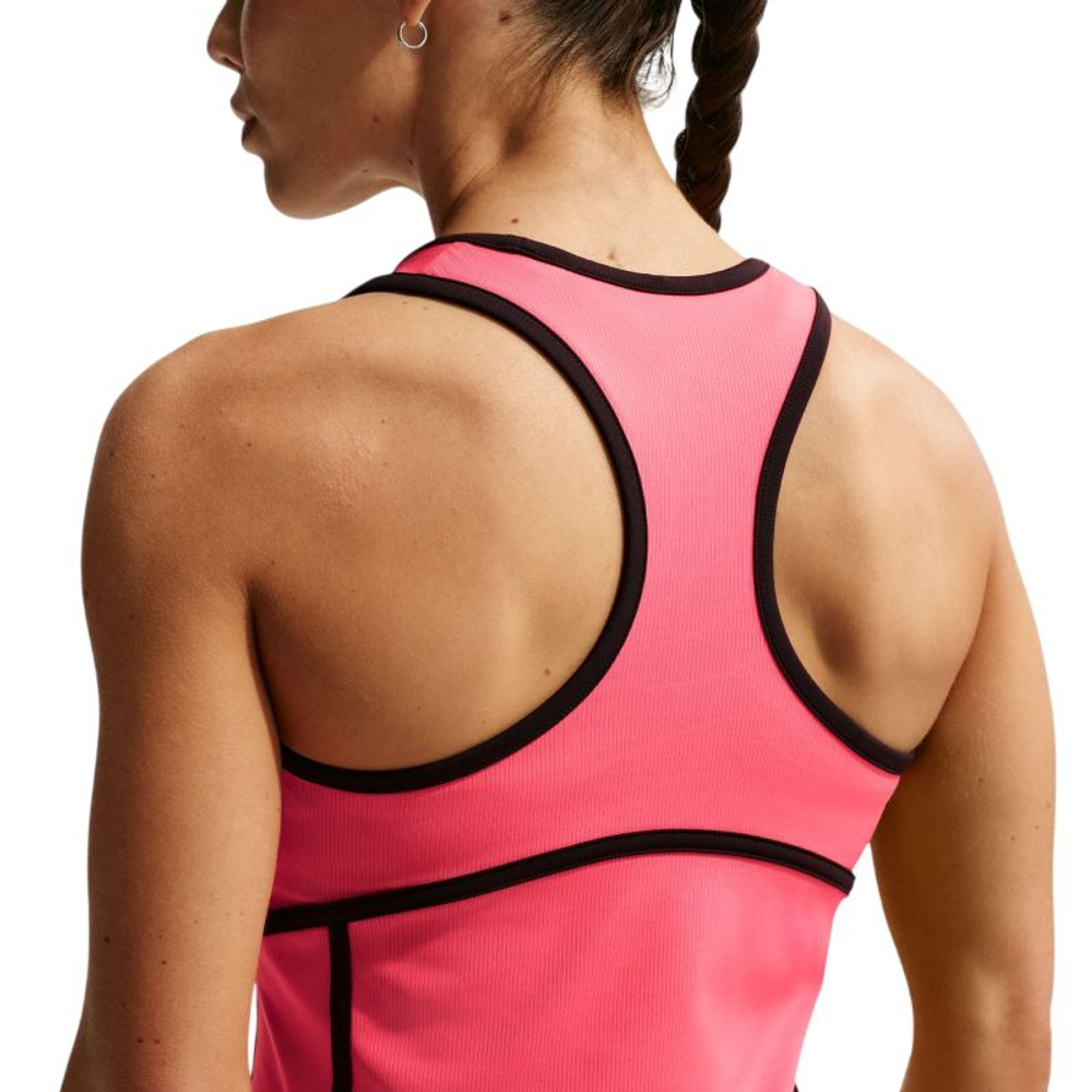 Теннисное платье Nike Court Dri-Fit Advantage - sea coral/black