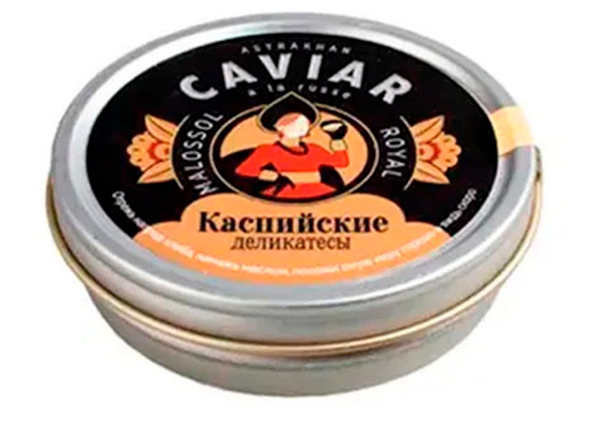 Икра осетровая "Каспийские Деликатесы Роял", 250г