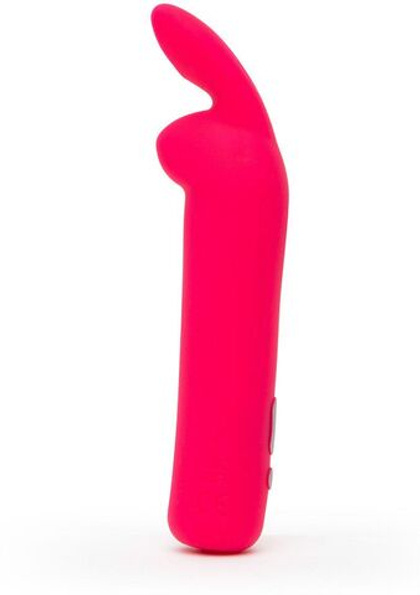Розовая вибропуля с ушками Rechargeable Rabbit Ears Bullet Vibrator