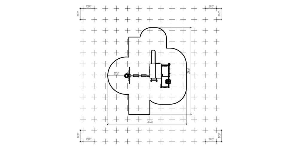Детская площадка Савушка Тусун - 12 (синий)