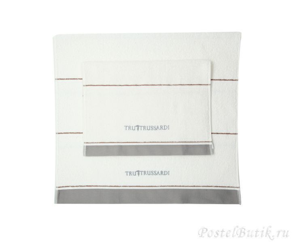 Махровые полотенца Continent ваниль от Trussardi