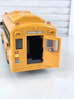 Игрушка машинка Автобус школьный со светом и звуком (202388599)
